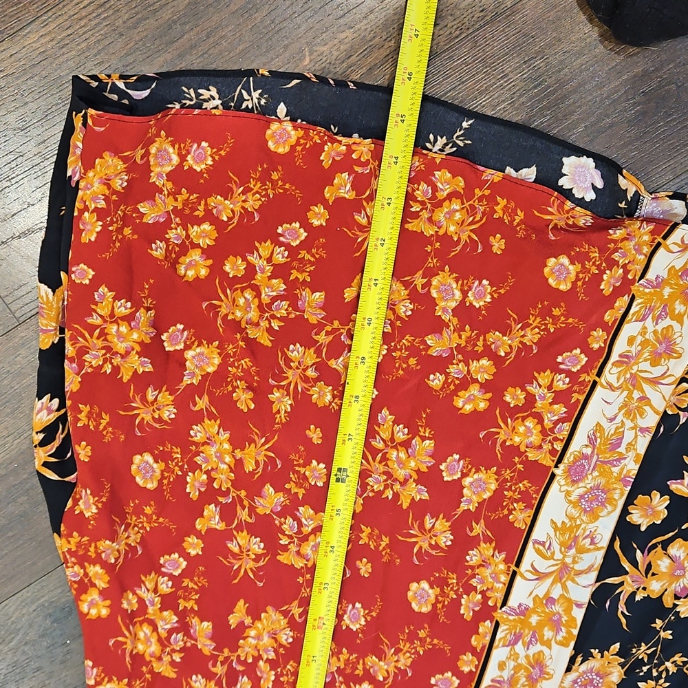 Anthropologie Kachel Multi Print Boho Midi Dress 8 - Picture 10 of 12